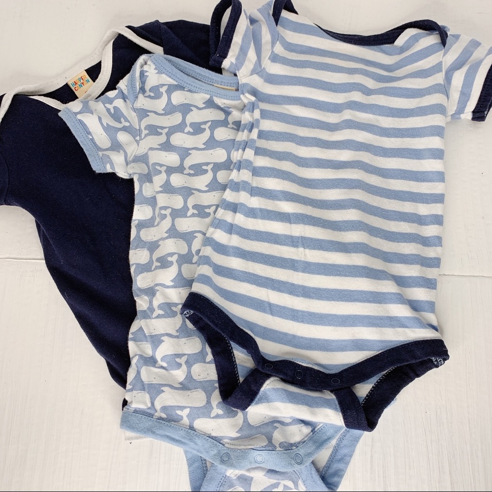 HARPER CANYON Blue onesie set 9M